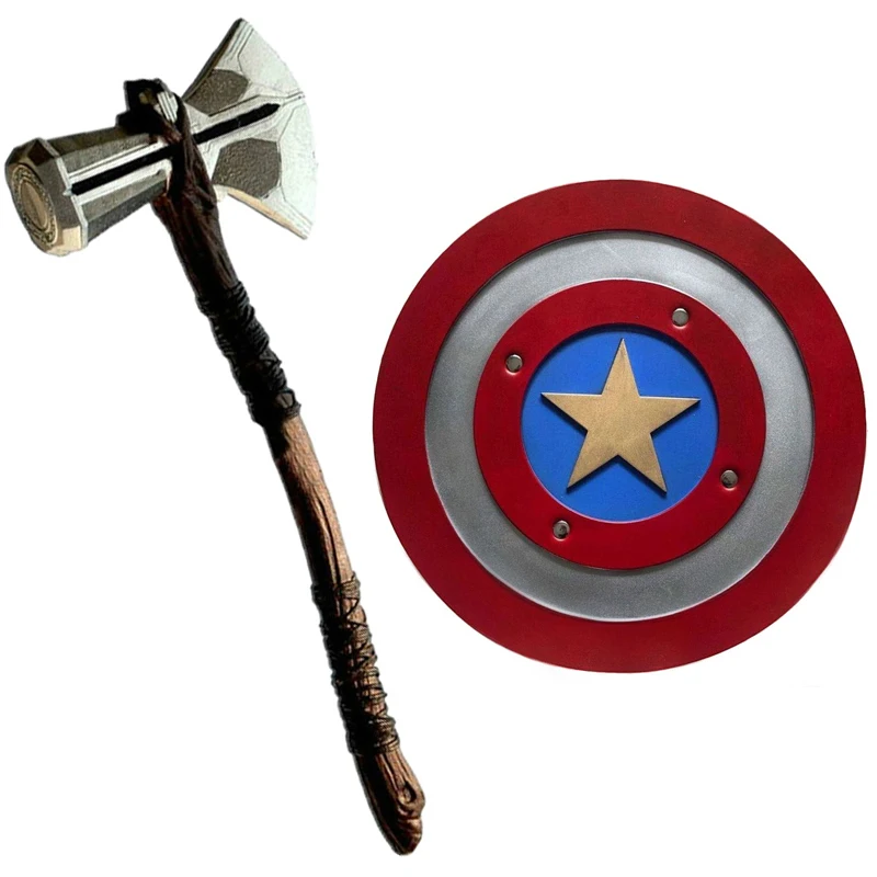 Endgame супергерой щит Косплей 1:1 Топор молот 73 см оружие унисекс реквизит на