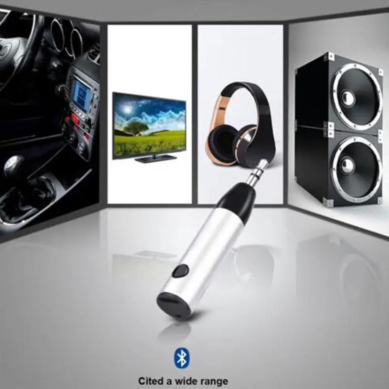 Мини комплект беспроводной связи Bluetooth для автомобиля Aux адаптер 3,5 мм разъем Bluetooth аудио приемник