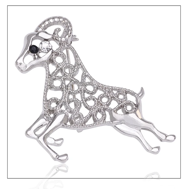 Новинка 2015 милые броши Золотая свадебная брошь в виде овечьей шерсти недорогая с