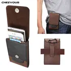 Мужской кожаный винтажный Чехол 6,3  6,5 дюймов с ремешком на бедро, кошелек для телефонов Xiaomi MaxSamsung S для Iphone 7 6 Plus 5 4