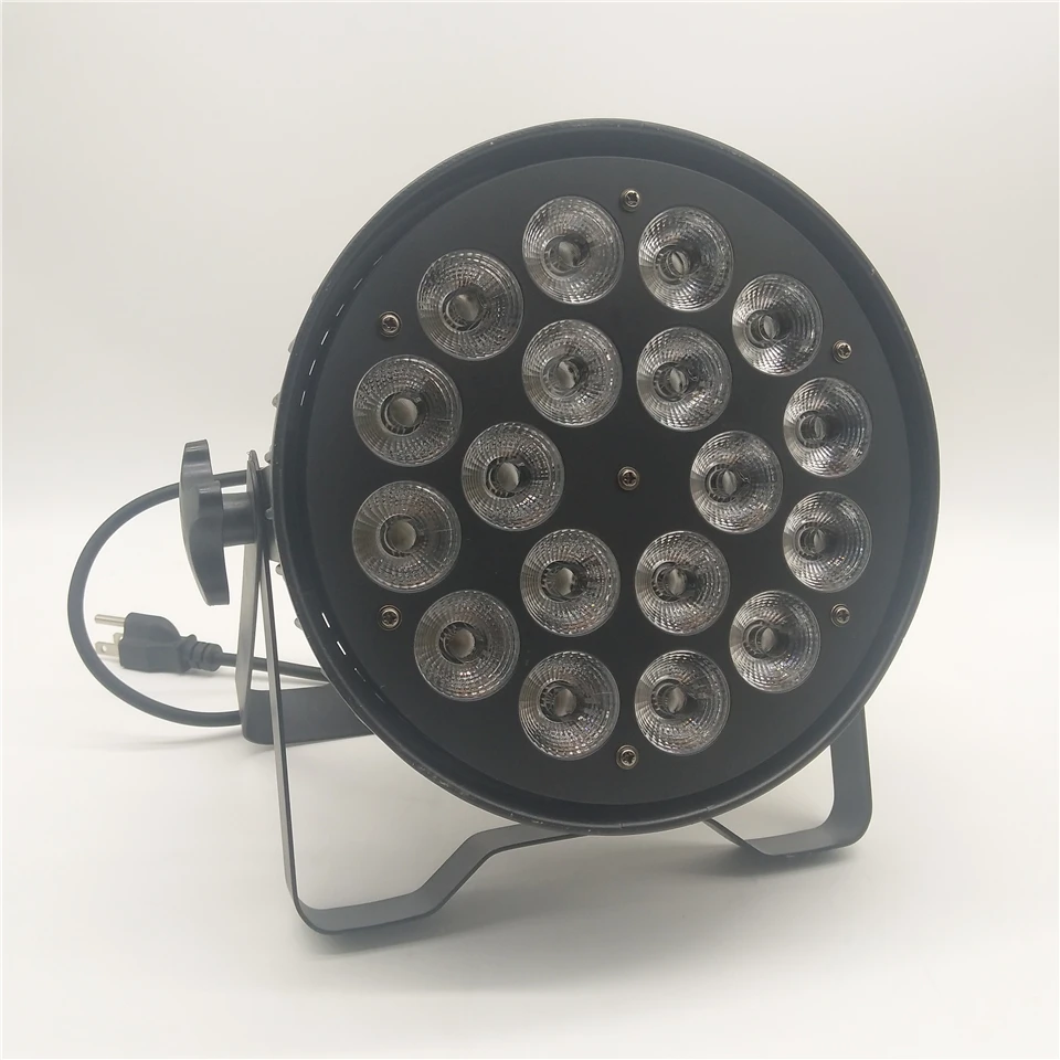 4 комплекта/18x12 w RGBW в 1 LED Par свет DMX512 сценический цветная панель KTV бальный бар
