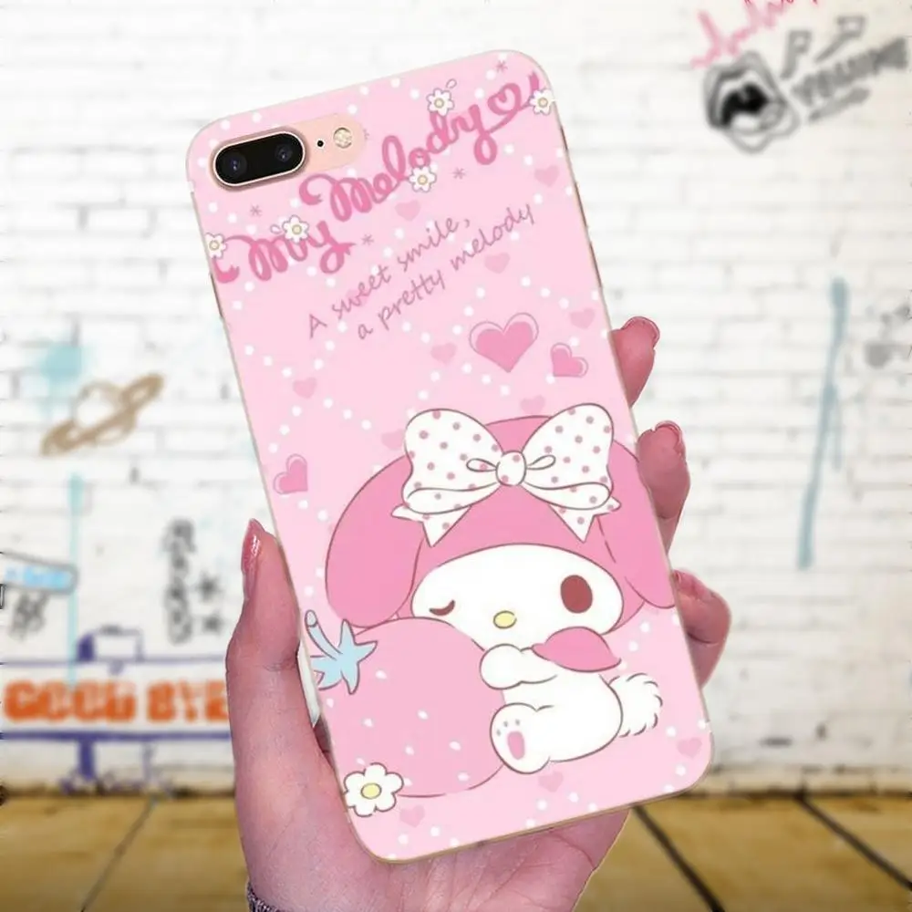 Симпатичные My Melody Little Twin Stars для Galaxy A3 A5 A7 On5 On7 2015 2016 2017 Grand Alpha G850 Core2 Prime S2