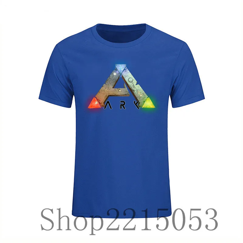 2019 мужские футболки ARK Survival Evolved флэш нарисованные драконы it geek печать эфириум skt t1