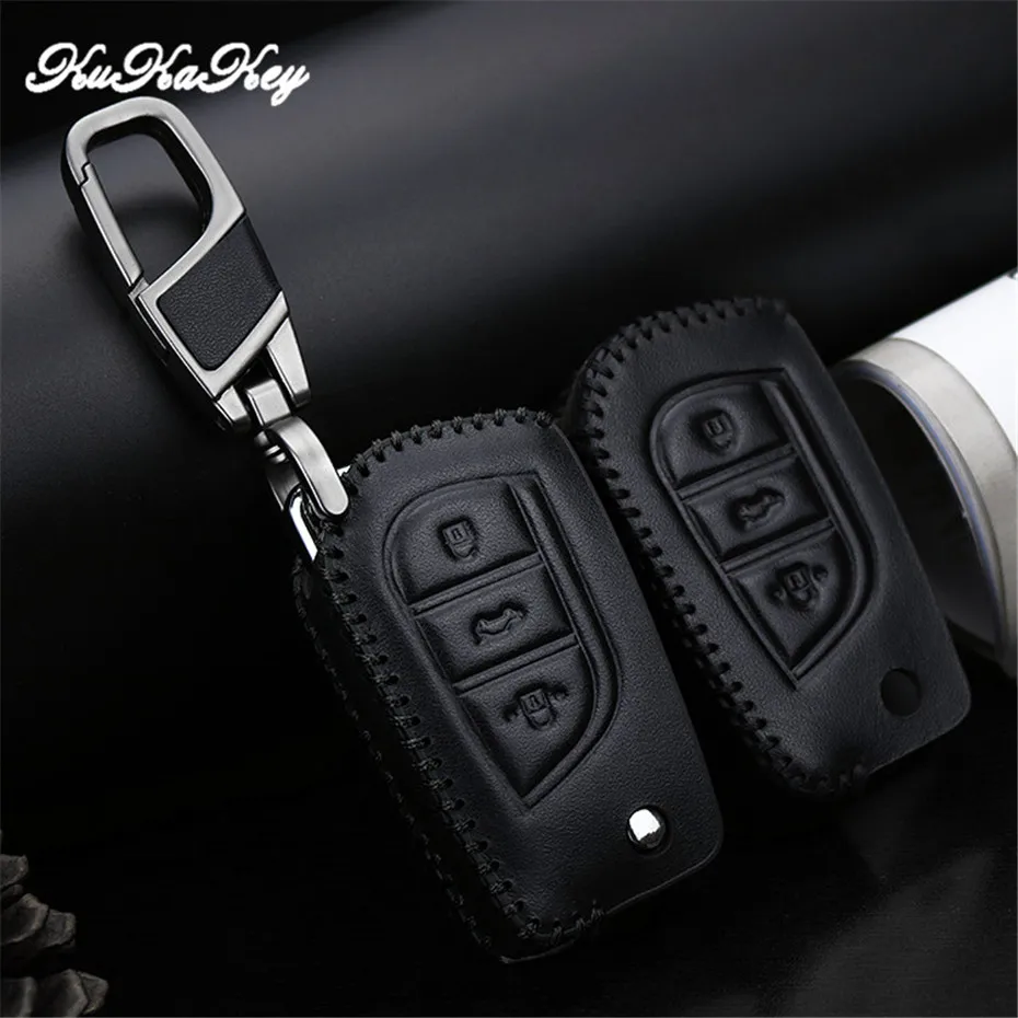 Чехол для автомобильного ключа защитный чехол Toyota Avensis Corolla Prius Camry Vitz RAV4 C-HR Yaris Auris
