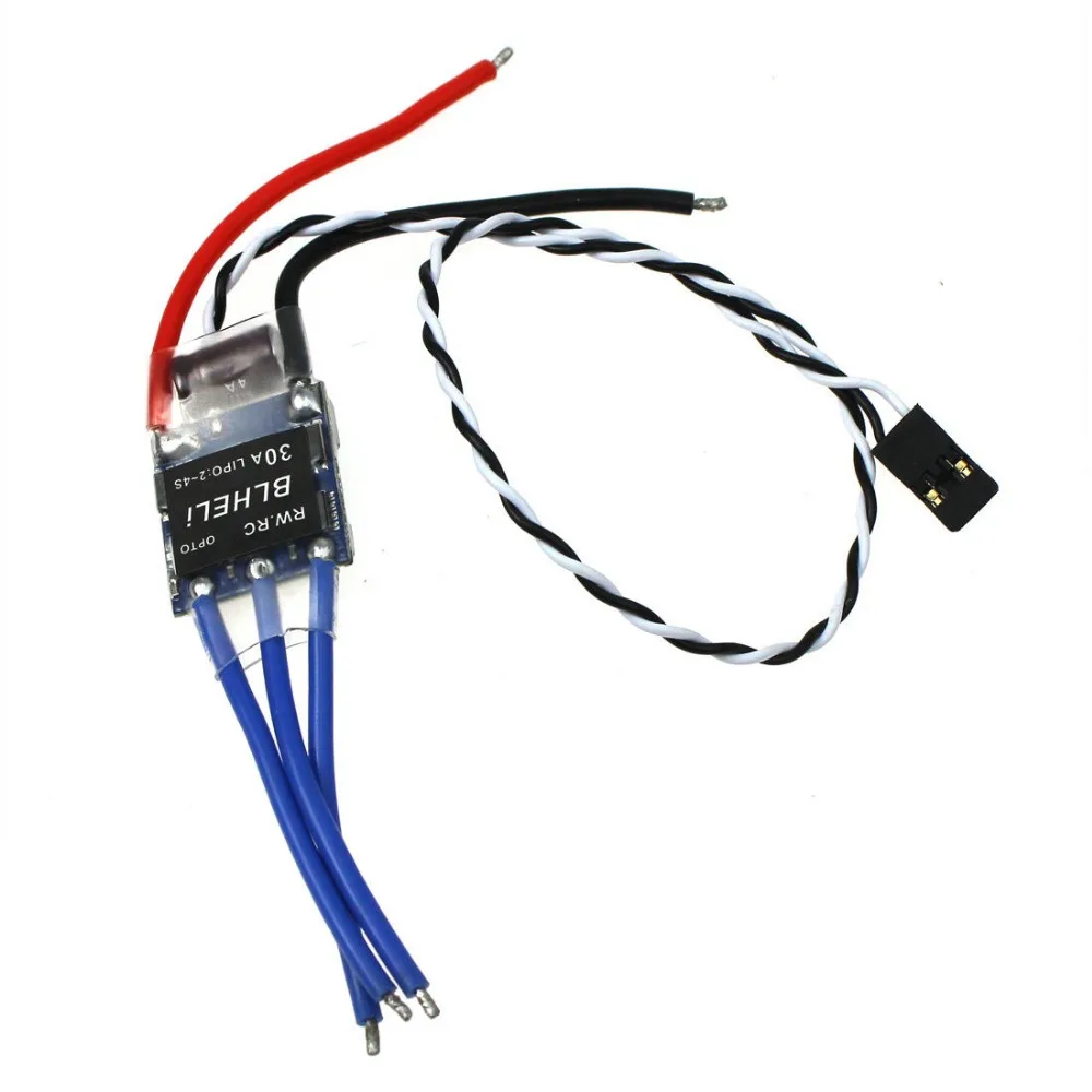 

F16816/18 RW.RC V14.2 Version BLHeli Program OPTO mini 16A / 20A / 30A ESC for Multirotor 250 FPV Race DIY