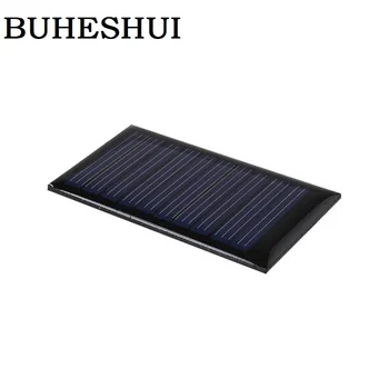 BUHESHUI 5V 30mA 53X30mm Mini Solar Cells Solar Panel DIY 3.6V Battery Solar LED Light l Education Kits 120pcs/lot Wholesale