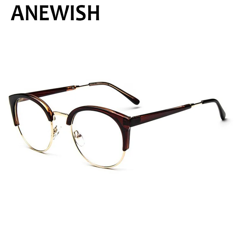 2018 Half Frame Preety Retro Women's Cat Eye Eyeglass Clear Glasses Lens Spectacles Eyewear Optical | Аксессуары для одежды