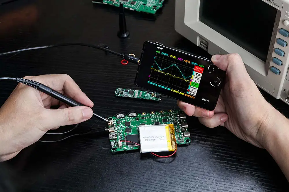 Портативный мини осциллограф ccdsso DS212 DSO212 Nano колесо для большого пальца 1 МГц 8 Мб