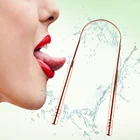 Скребок для языка, очиститель свежего дыхания, очистка языка, зубная щетка, инструменты для гигиены полости рта