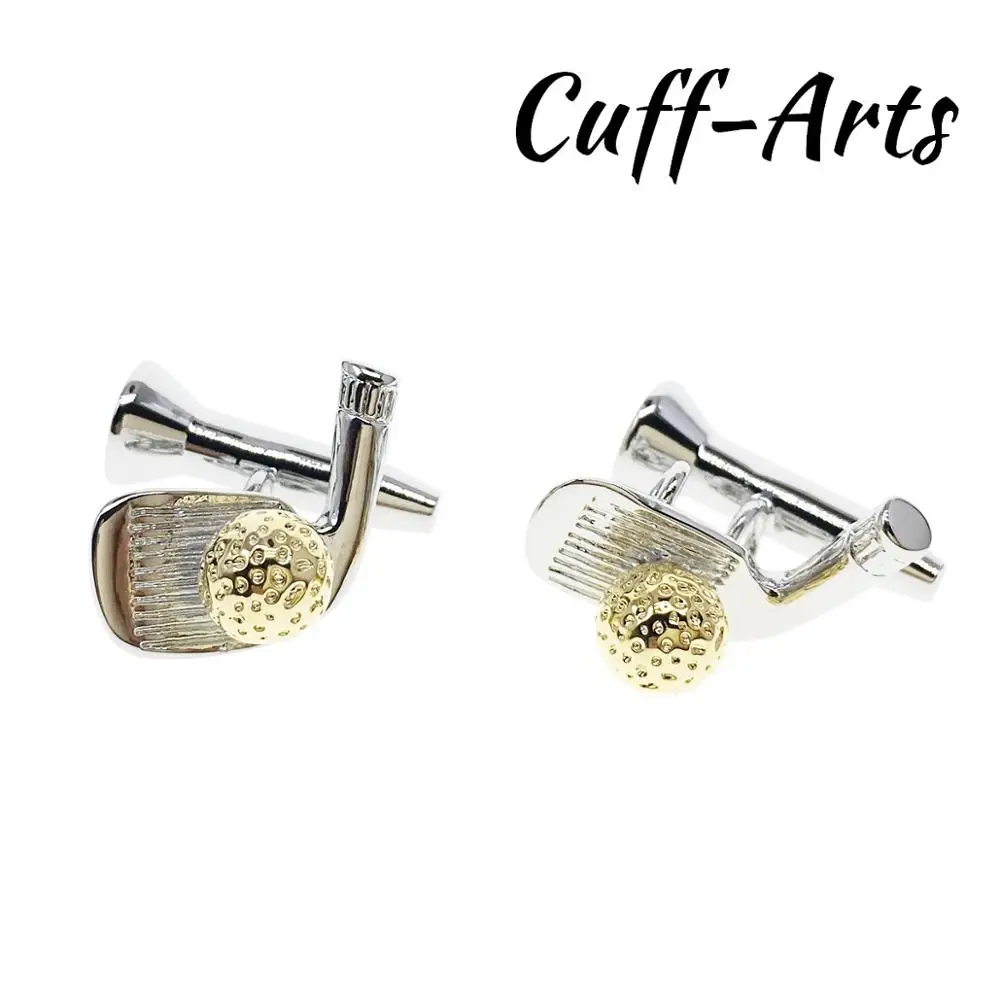 Запонки для мужчин запонки клюшек с шариками и цепочкой подарки C10392|Зажимы