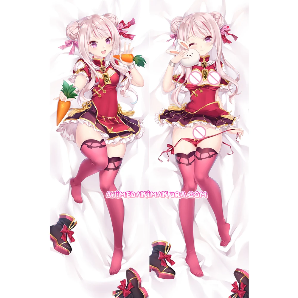 YouTuber Dakimakura Tanaka Hime аниме девушка обнимающая Подушка Чехол | Дом и сад