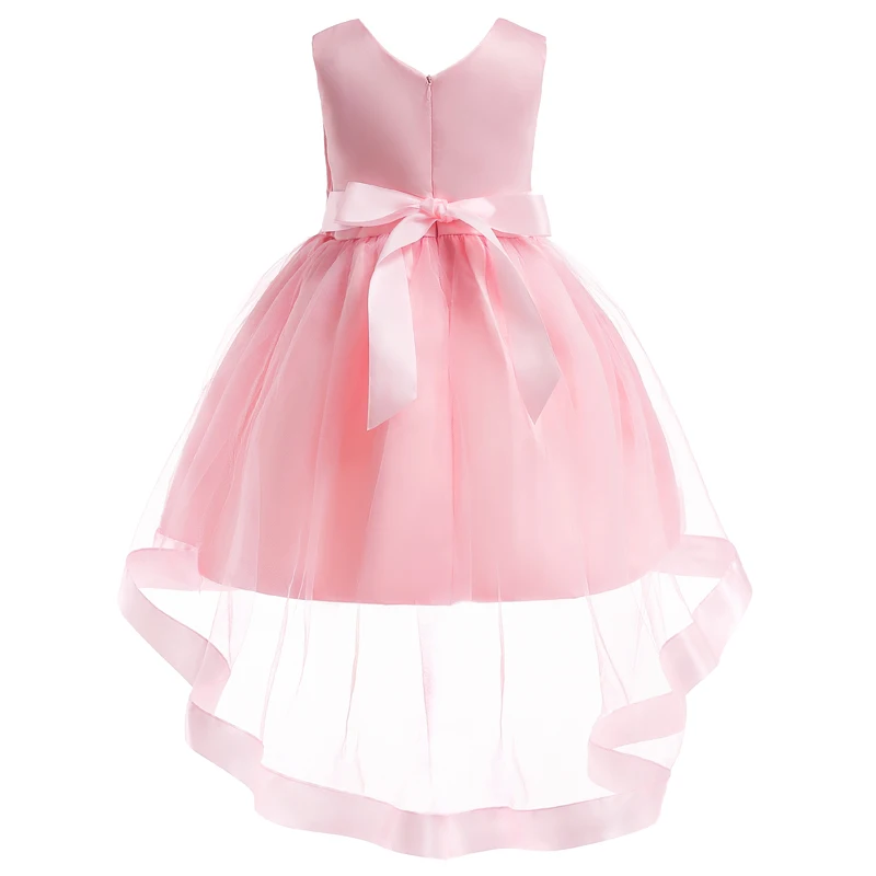 2018 Girls Dress Elegant Summer Wedding Princess Embroidery Kids Dresses For Clothes Halloween Party Vestidos | Детская одежда и