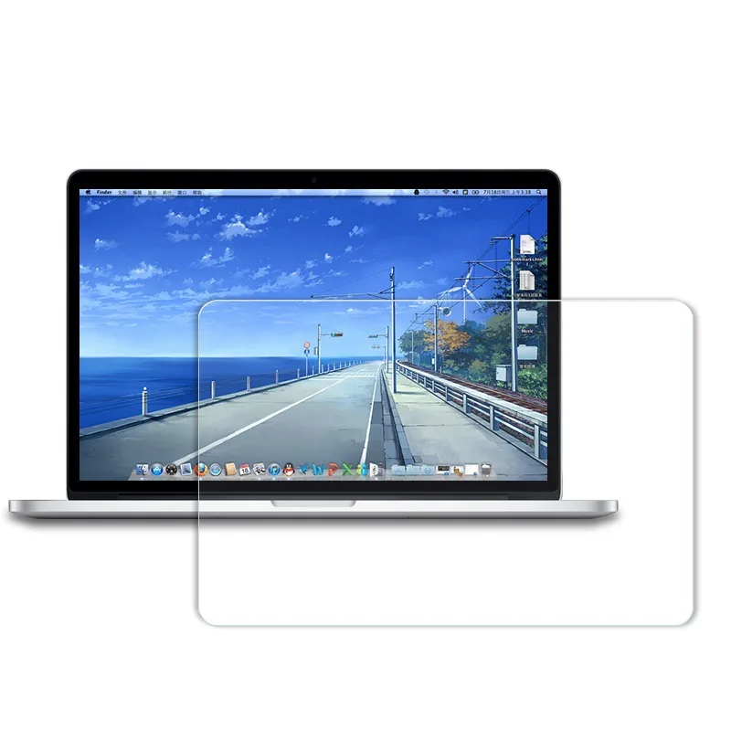 Оптовая продажа 9H протектор экрана из закаленного стекла для MacBook Pro 12 13 3 MacBooK air 11 6