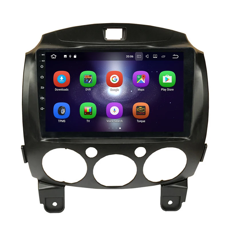 Автомобильный DVD-плеер Lenvio IPS 2 Гб ОЗУ Din Android 7 1 для Mazda 2007 2008 2009 2010 2011 2012 радио GPS
