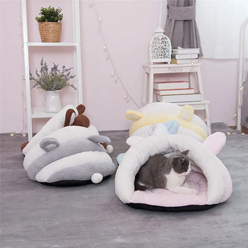 Hoomall спальный мешок для маленьких собак кошек щенков пещер кровать милые