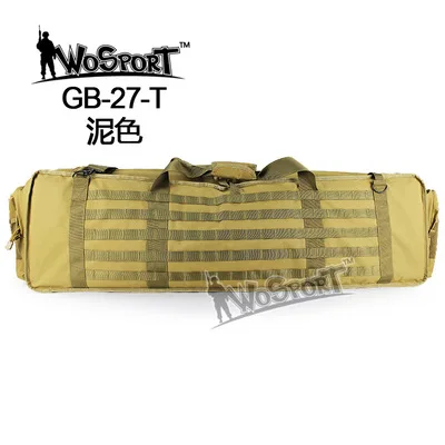 GB-27-T 115 см функциональные тактические охотничьи сумки 600D Оксфорд Спорт на открытом воздухе камуфляж армейский Военный охотничий страйкбол винтовка Fuature пакет - Цвет: GB-27-T