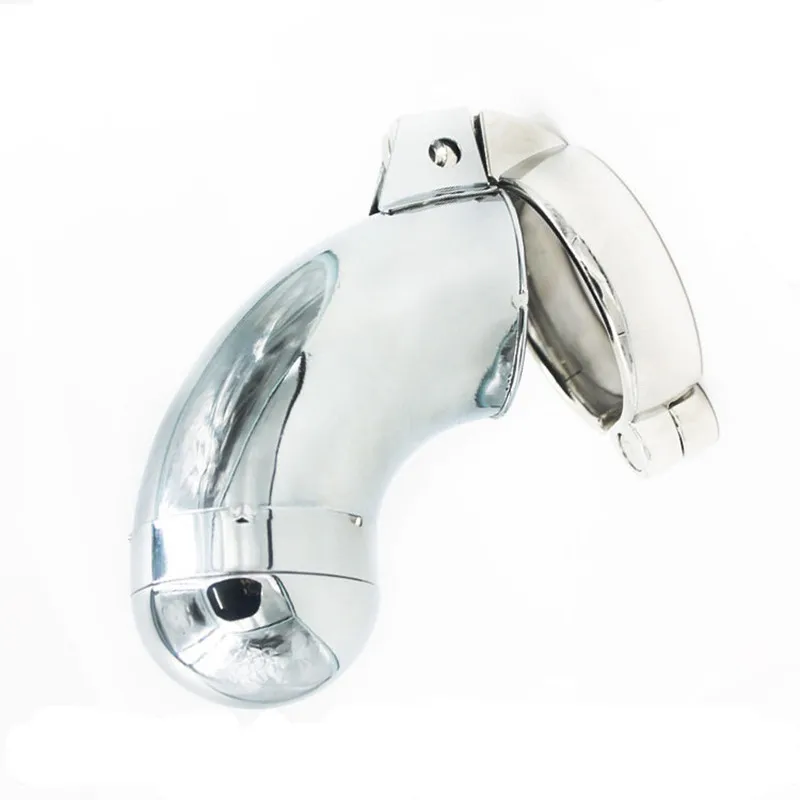 2017 Новый замок на Петух из нержавеющей стали Кольцо для пениса клетка верности