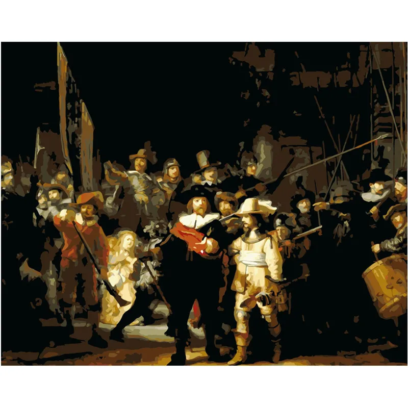 

Картина по номерам «сделай сам», Прямая поставка, 40x50, 50x65 см