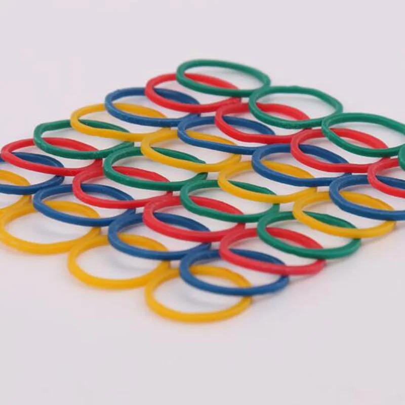 Эластичная резинка для шерсти домашних животных 4 цвета диаметр около 1000 дюйма 0 59