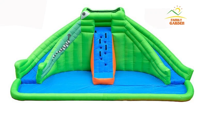 Надувной аквапарк Rocky Mountain с двумя горками|park slide|inflatable slide water |