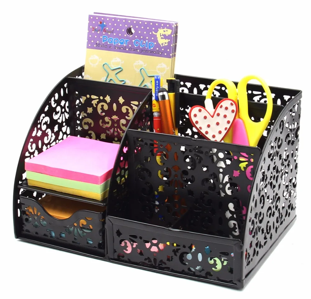 IEasyPAG Многофункциональный сетка металлический стол Организатор Держатель Ручки