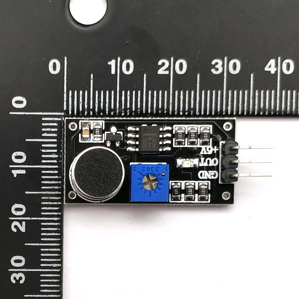 Звуковой модуль датчика 3 pin голосовой датчик обнаружения звука усилитель LM393 электретная Электроника DIY комплект микрофона