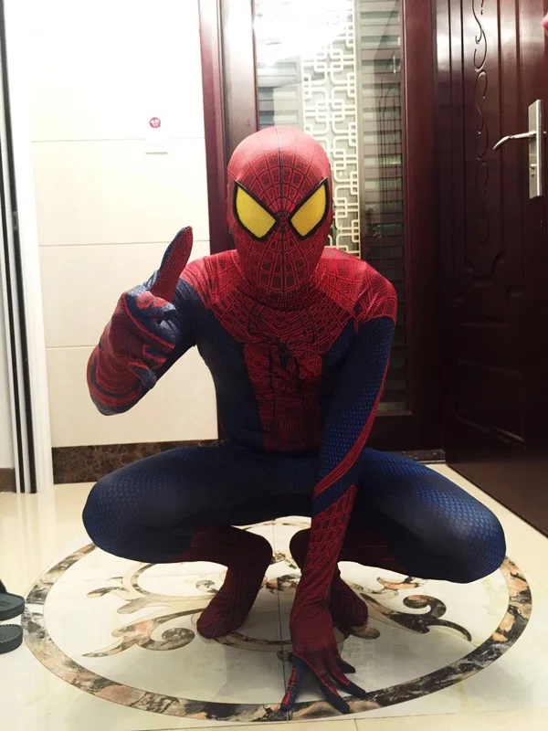 Костюм Человека паука из спандекса оригинальный костюм для косплея|halloween costume for