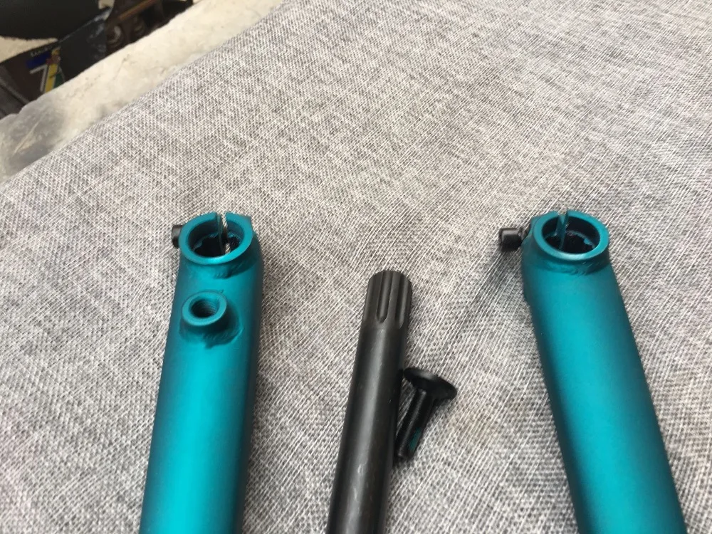 Mirraco тиски BMX 3-pc Кривошип 19 мм полые хромированные 8 Splines шпинделя 175 RHD совместимый