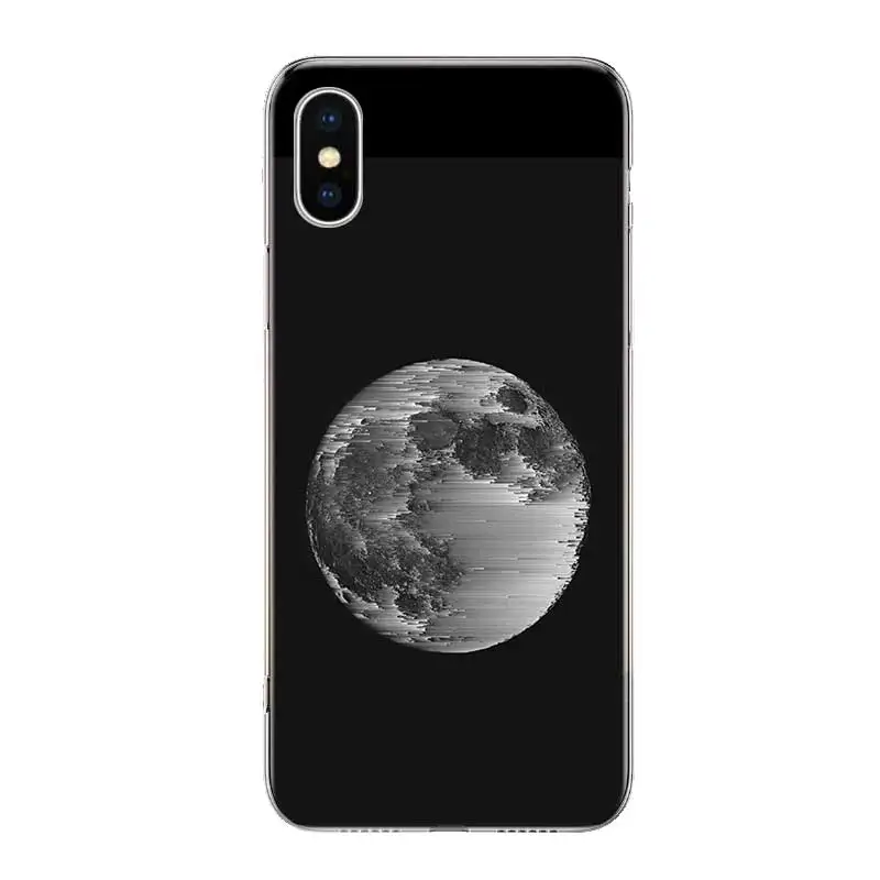 Черный белый блестящий силиконовый чехол для Apple iPhone 6 6S 7 8 Plus X 10 XS MAX XR 5 5S SE |