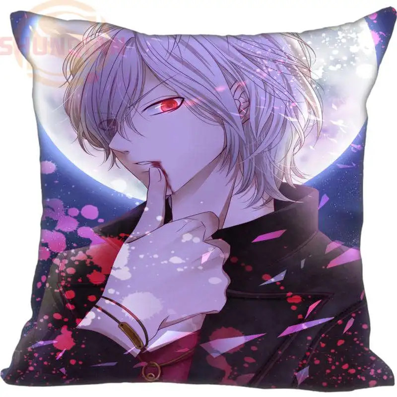 

New Arrival Diabolik Lovers #34 Pillowcase Wedding Decorative Pillow Case Customize Gift For Pillow CoverW&17212