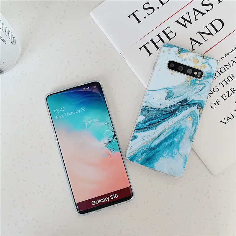 FLYKYLIN силиконовый матовый чехол для samsung Galaxy S9 S8 S10 Plus S10e задняя крышка Ретро
