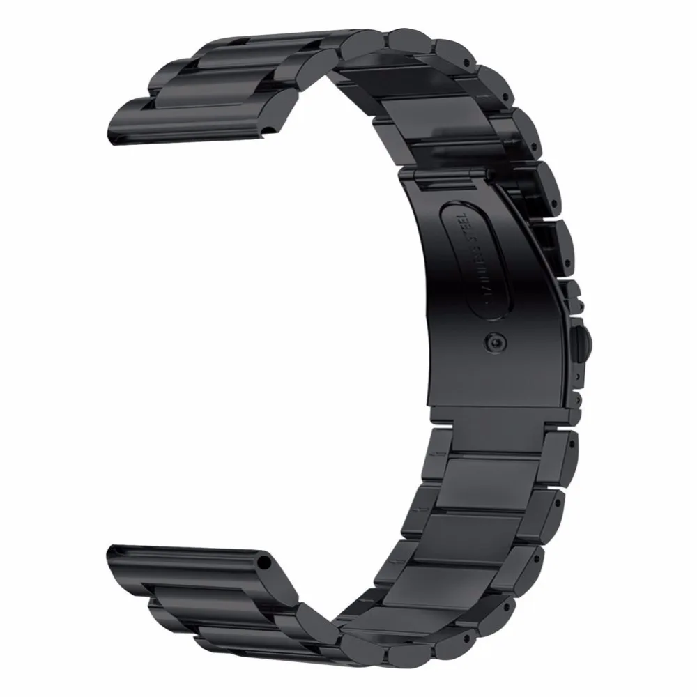 JANSIN 316L ремешок из нержавеющей стали для samsung gear Sport/S2 ремешок для samsung Galaxy Watch 42 мм активный металлический ремешок для часов браслет