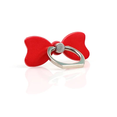 Red Butterfly Кольцо на палец, подставка для мобильного телефона, смартфона, держатель для iPhone X, 8, 7, 6, 6S Plus, 5S, смартфон, IPAD, MP3, автомобильный держатель, подставка для samsung - Цвет: Red Butterfly