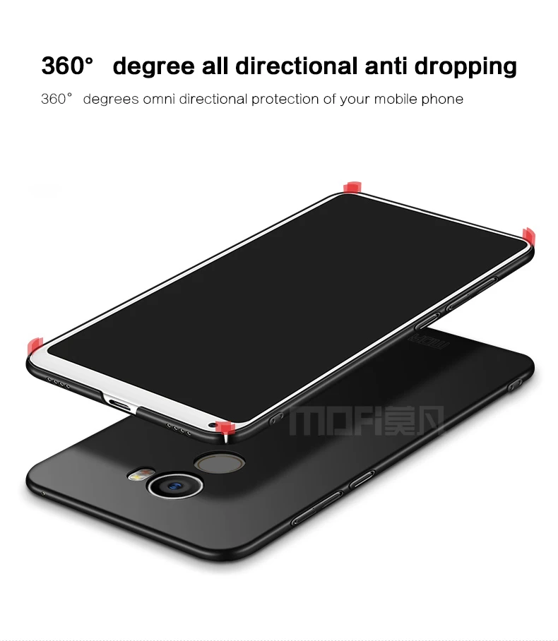 

For Xiaomi Mi Mix 2 Phone Case Cover MOFI Mix 2 Hard PC Back Cover Case For Mi Mix 2 Hard Cover Mix2 Micro Matte Case Capa coque