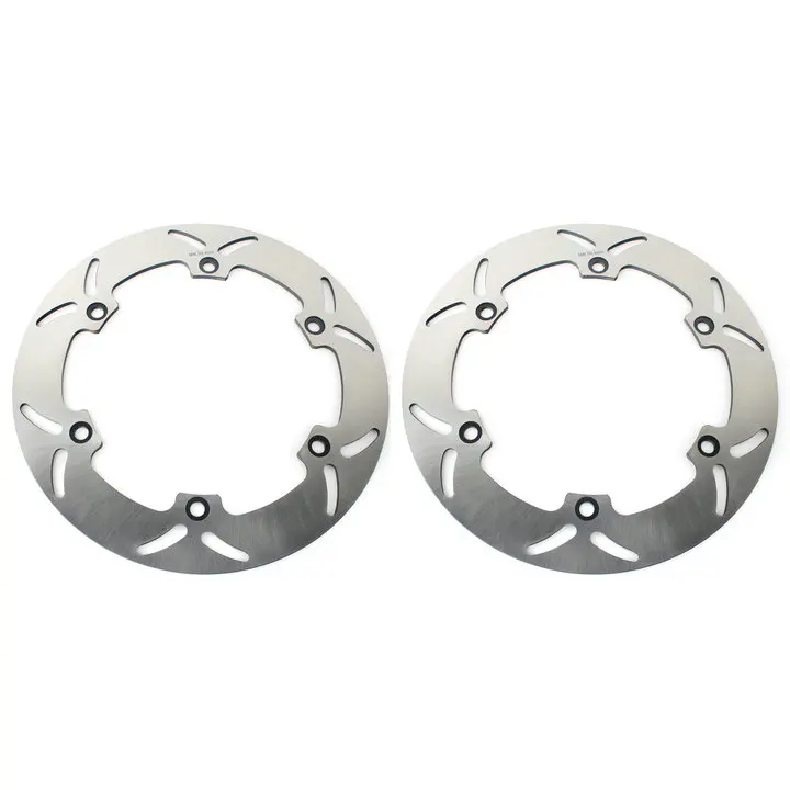 Silver BIKINGBOY передние тормозные диски для GL 1500 Goldwing 88 89 GL 1500 Goldwing A SE SC22 E931 90 91 92 93 94 95 96 97 98 99 00 - Цвет: Silver