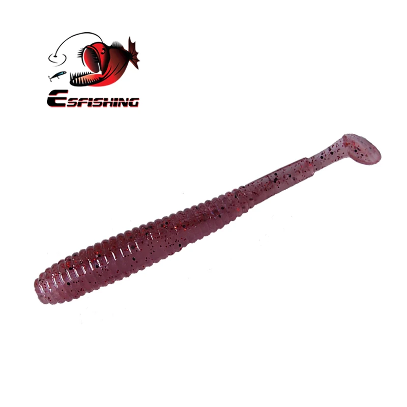 Esfishing приманки для рыбной ловли Мягкая приманка I Shad Tail 12 см 7 2 г 6 шт. искусственные