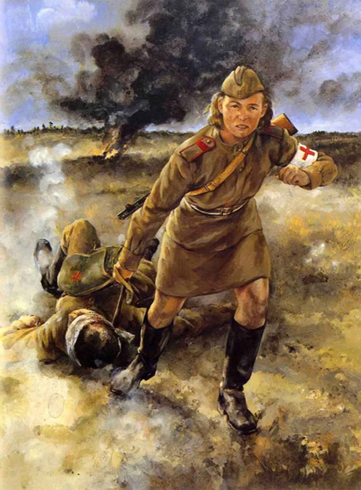 WW1 WW2 Россия советский СССР времен Второй мировой войны Ретро винтажная наклейка