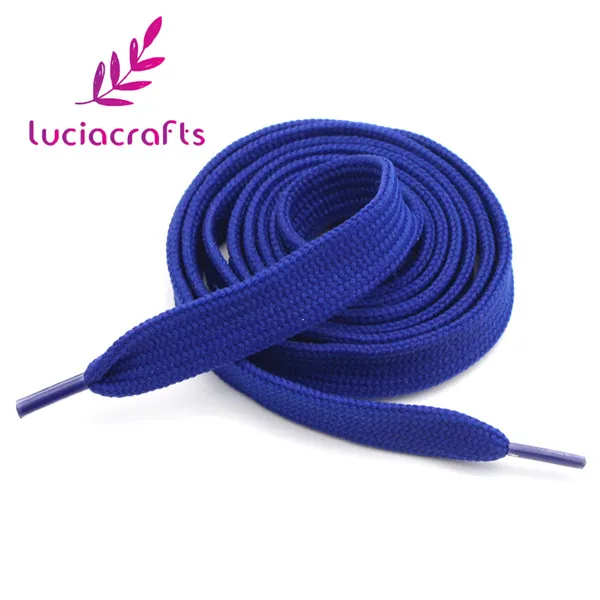 Royal blue Распродажа 1 пара/лот(2 шт.) 115 см спортивная обувь на шнуровке; кроссовки плоские шнурки обувные шнурки для шнуровки для разных цветов CI0707 - Цвет: Royal blue