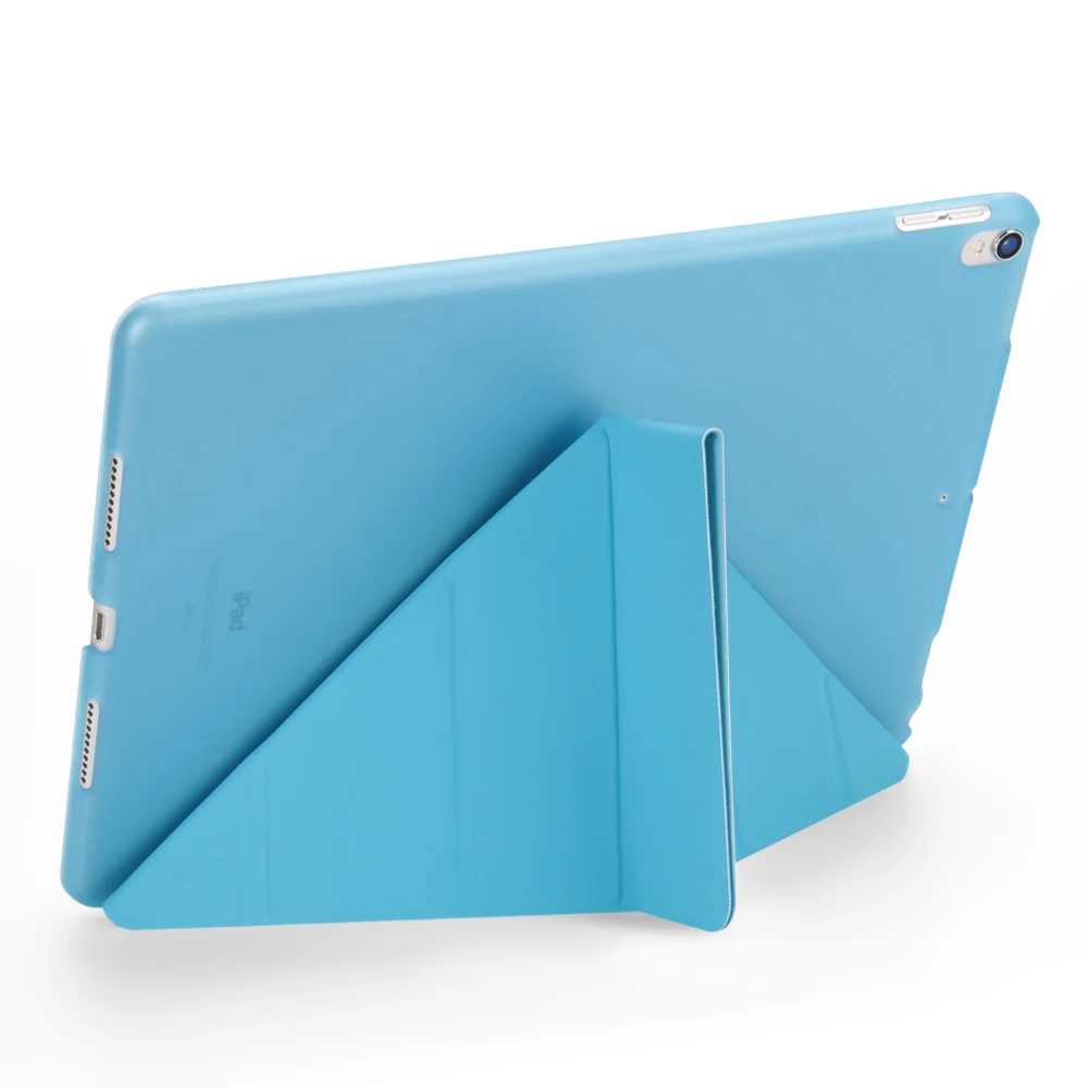 Чехол для iPad Pro 10 5 ультратонкий складной кожаный смарт чехол Redlai с функцией