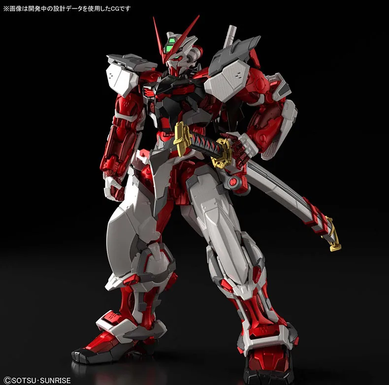 Bandai Gundam 1/100 HI-RESOLUTION, модель GUNDAM, сбивающаяся с пути красная рамка, сборные модели, наборы аниме, фигурки, игрушки для детей, подарок