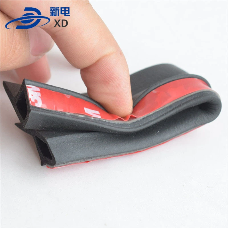 

automobile sound insulation weather foam rubber strip door rubber for car