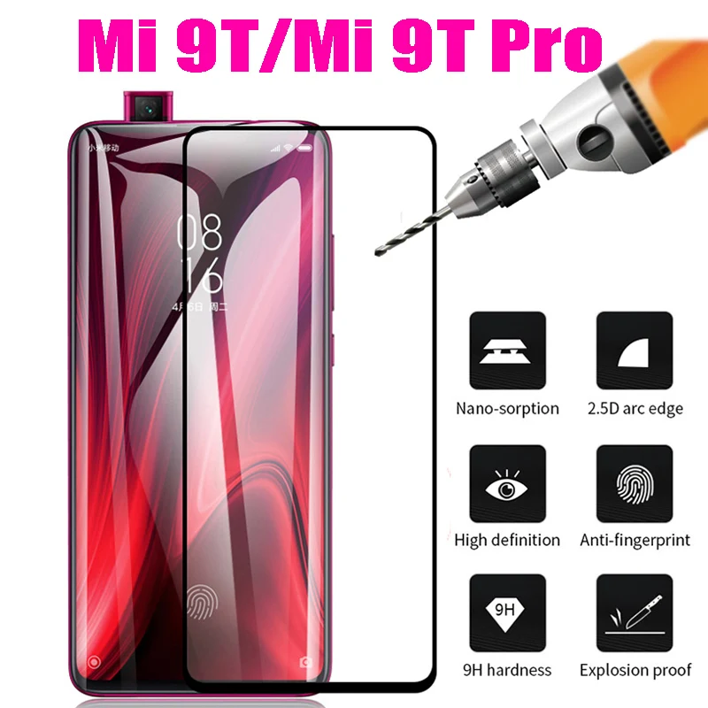 Защитное стекло для xiaomi mi 9 t pro armor xio ksio t9 k20 закаленное xiaomei my redmi защита