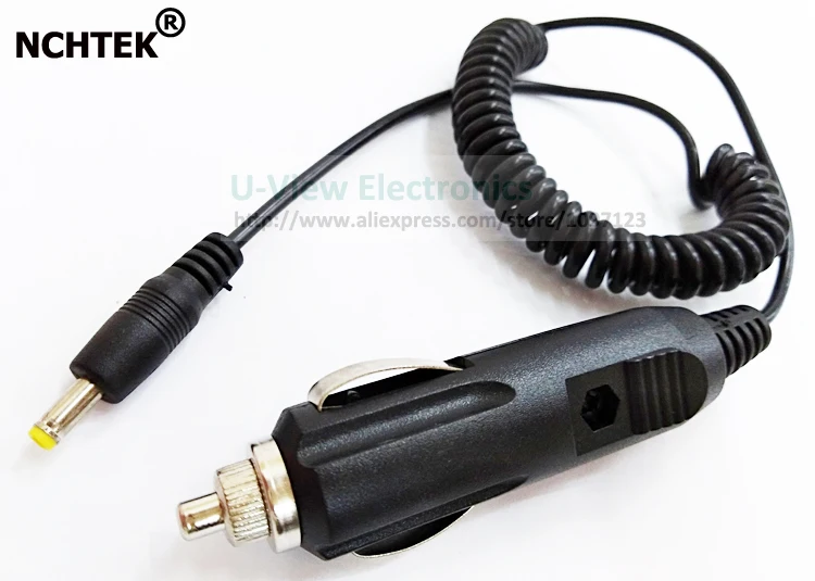 NCHTEK 12 в 1 а DC Male Power 4 0*1 7 мм 0/1 автомобильное зарядное устройство адаптер
