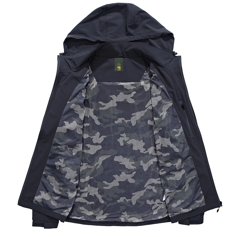 Field Base Nylon Windbreaker Jackets Men Outwear Slim Jacket Pattern Man Coat Autumn Spring Waterproof 4XL | Мужская одежда
