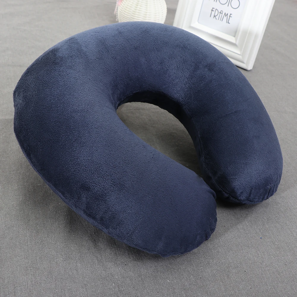 1 шт. U образная дорожная надувная подушка для шеи|nursing cushion|travel pillowcushion soft |