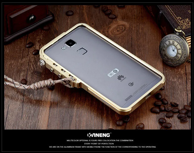 Алюминиевый металлический чехол для huawei mate 7 авиационные материалы металлический роскошный для huawei ascend mate 7 Премиум металлический бампер чехол