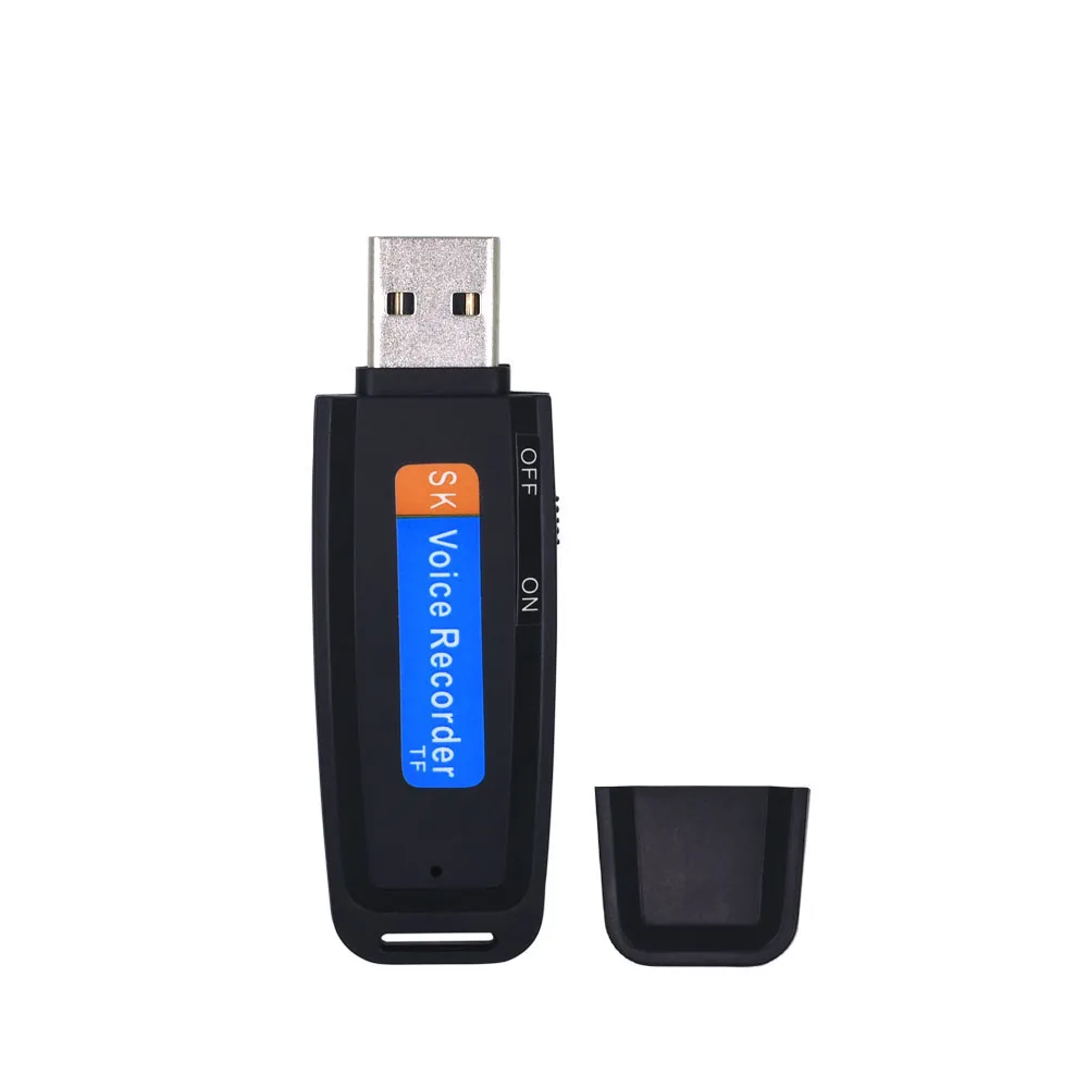 Профессиональный USB Цифровой диктофон 32 Гб маленькое записывающее устройство