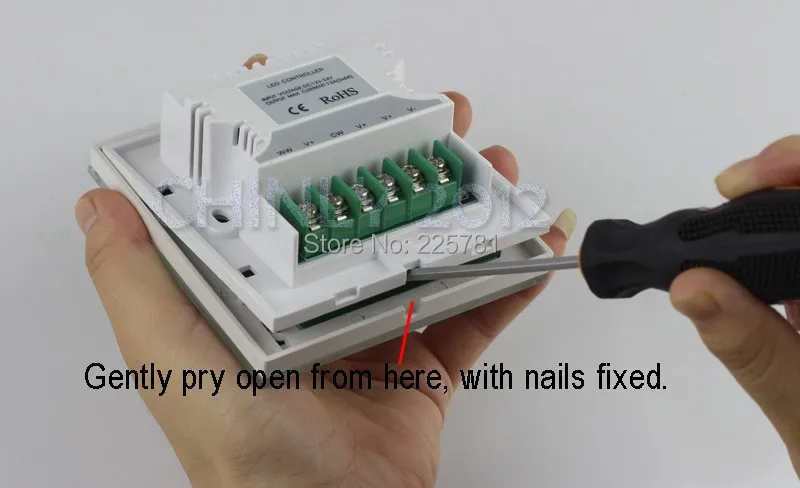 Затемнения панель управления (органические светодиоды) с сенсорной панелью