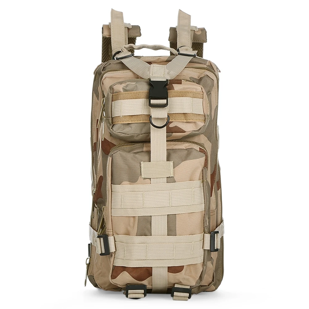 Sand Camo 30л охотничий рюкзак Molle 3P Тактическая Военная Сумка Камуфляжный армейский Swat рюкзак мужской походный рюкзак для путешествий наружный штурмовой пакет - Цвет: Sand Camo