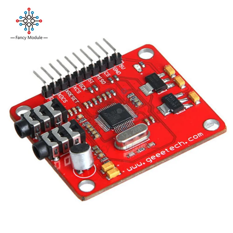 Модуль MP3 VS1053 VS1053B для Arduino UNO разделочная плата со слотом sd карты Ogg запись в